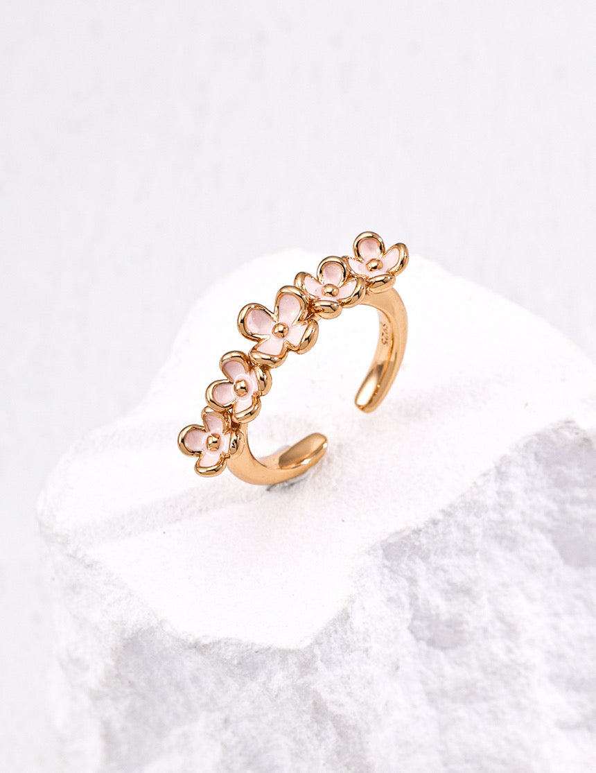 Floral Charm · Enamel